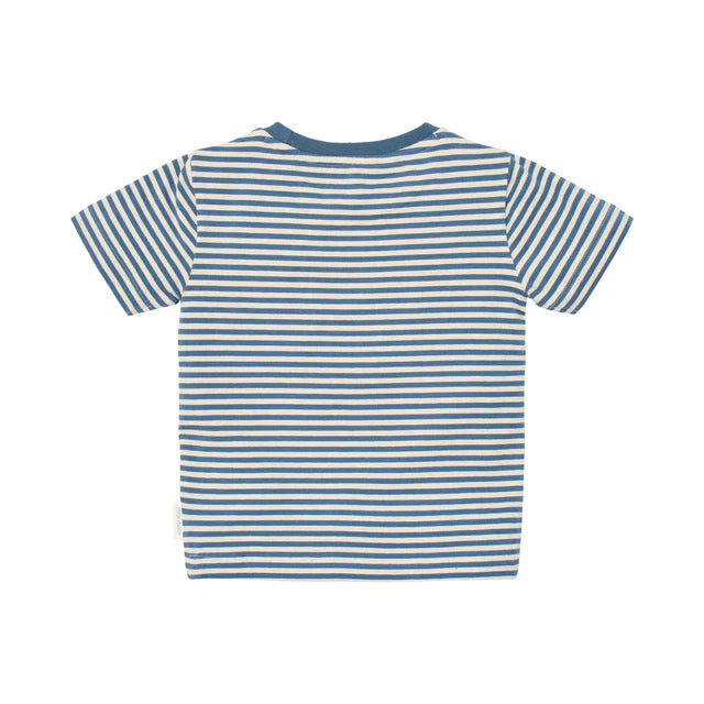 Camiseta manga corta Indigo Sand — Little Dutch