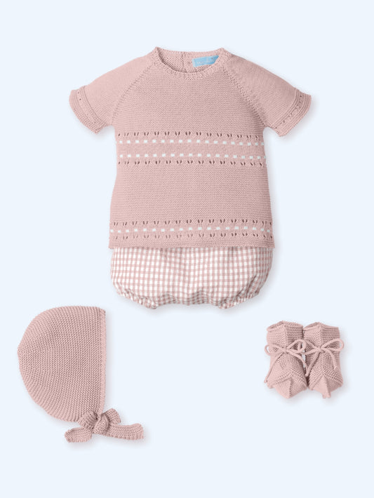 Traje 4 piezas M/C, culotte, sin cuello CLUNY 0038SC - MAC ILUSIÓN