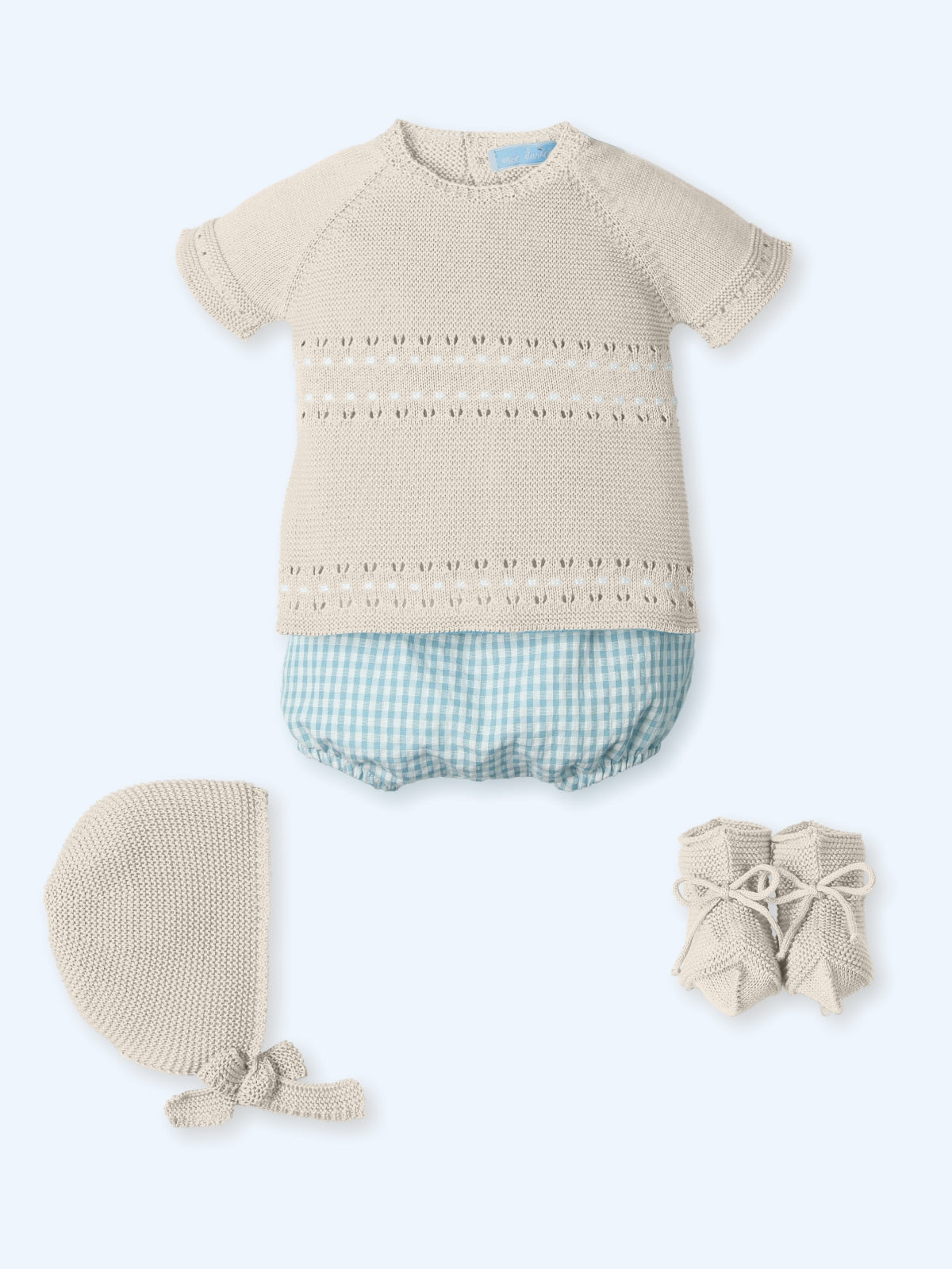 Traje 4 piezas M/C, culotte, sin cuello CLUNY 0038SC - MAC ILUSIÓN