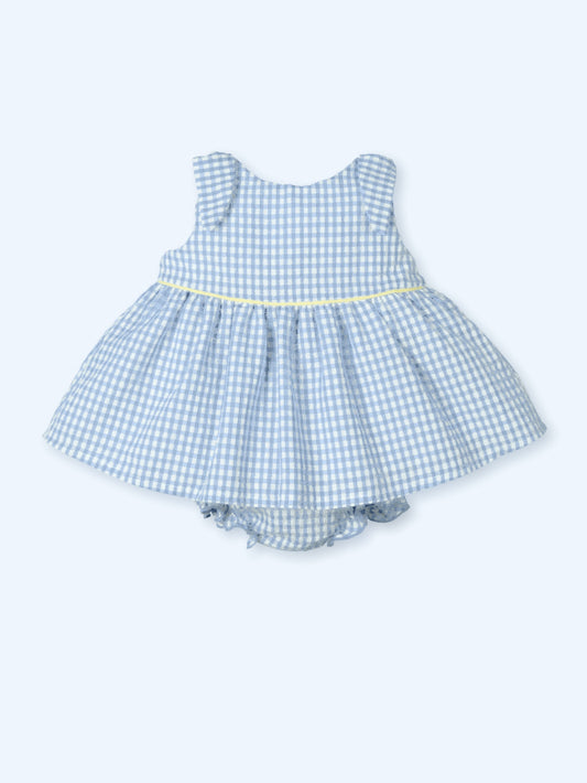 Jesusin + Culotte tirantes nudos cuadros CLUNY 0103 - MAC ILUSIÓN