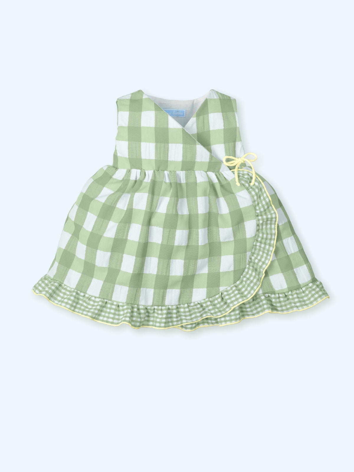 Vestido Cruzado cuadros CLUNY 0104 - MAC ILUSIÓN