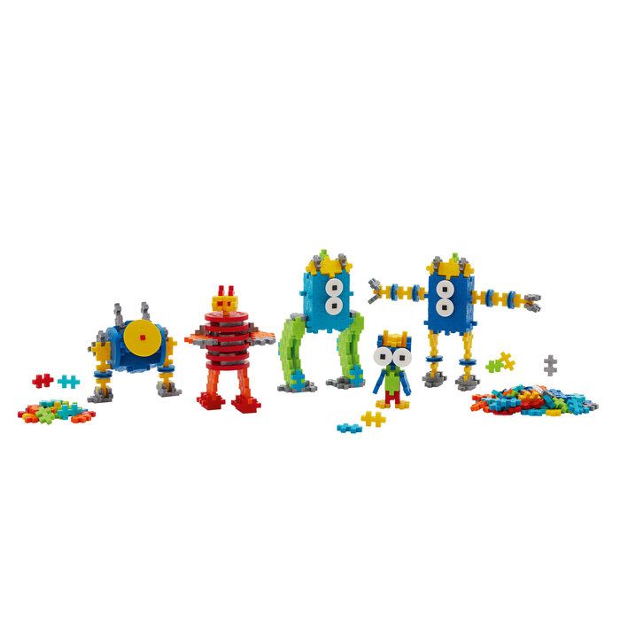 Plus Plus Learn To Build: Robots 250 Pcs - Plus Plus