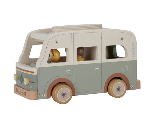 Furgoneta Retro y Muñecos Encajables FSC