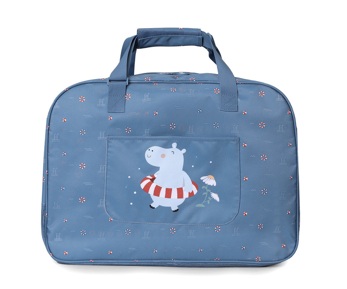 Bolso de Playa con Rejilla Personalizable Hippos — Monnëka