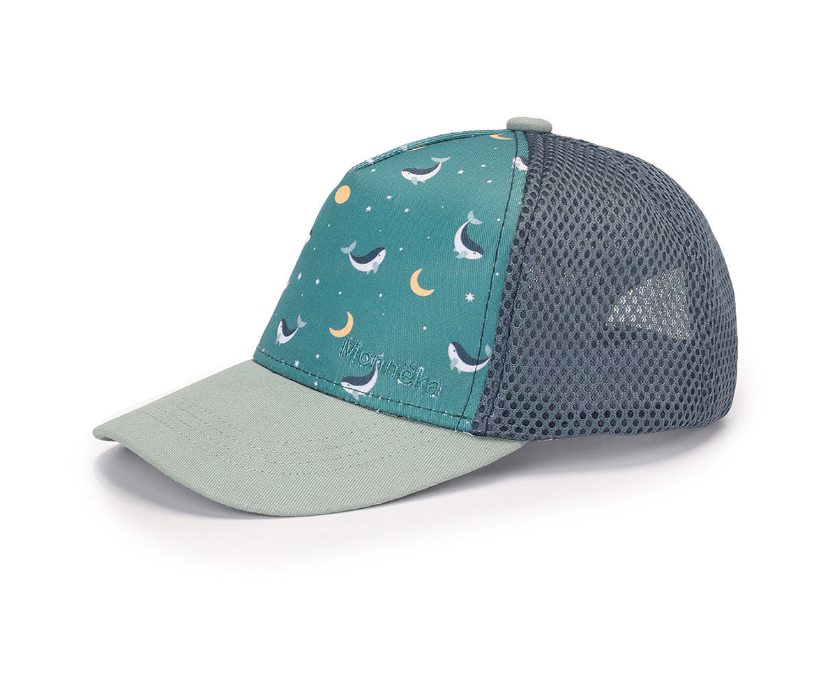 Gorra Whale Teal — Monnëka