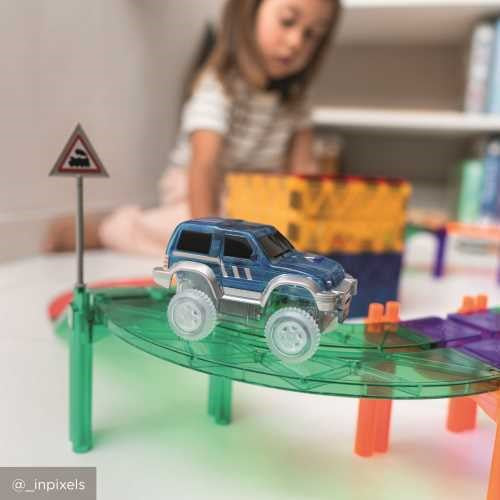 Pista de Carreras colores vivos 65p - Cleverclixx
