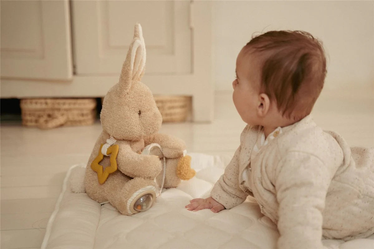 CONEJO DE ACTIVIDADES NEWBORN NATURAL - LITTLE DUTCH