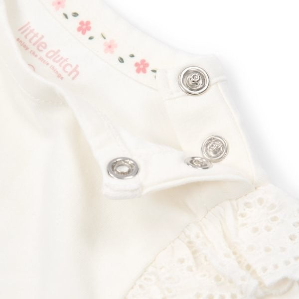 Camiseta manga corta White — Little Dutch