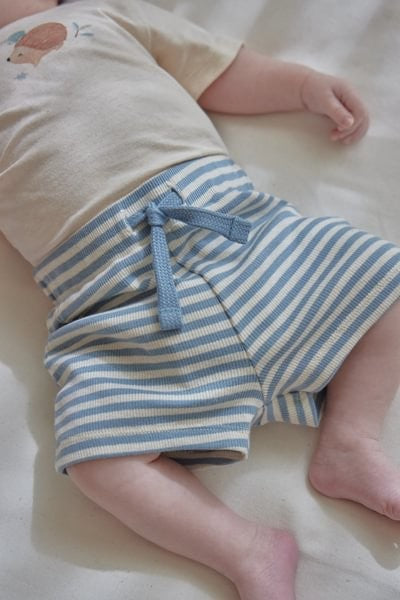 Pantalón corto Blue Stripe — Little Dutch