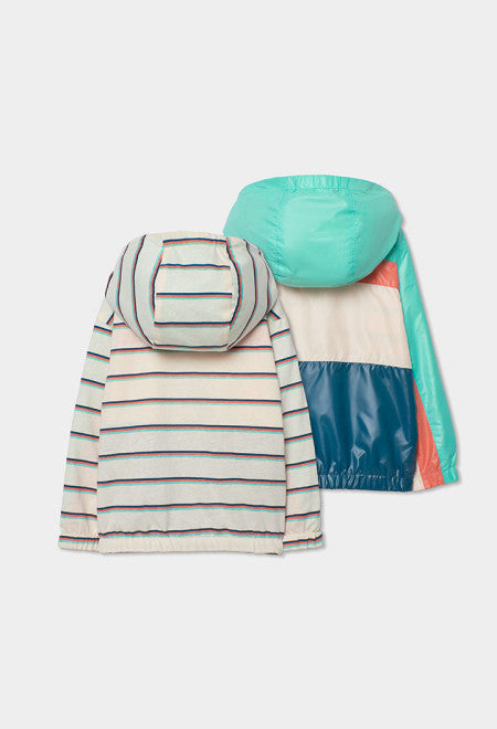 Parka reversible tejido técnico de niño
