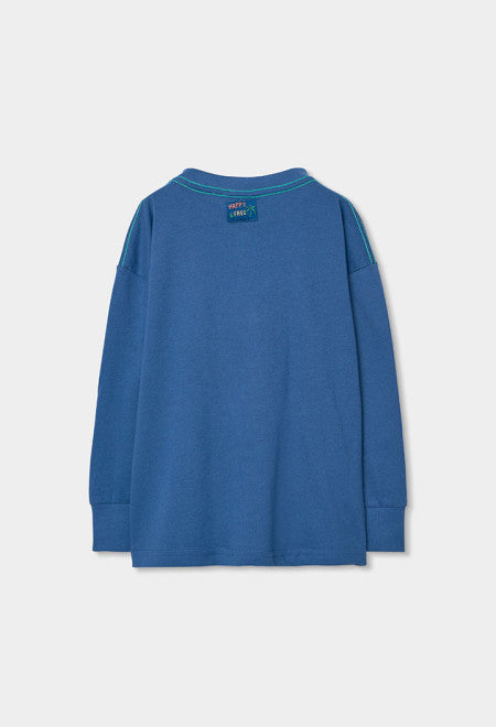 Camiseta punto manga larga de niño