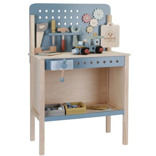 BANCO DE TRABAJO CON HERRAMIENTAS - LITTLE DUTCH