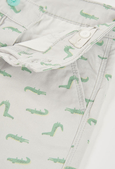 Bermudas gabardina de niño