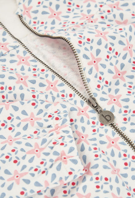 Chaqueta felpa estrellas de niña