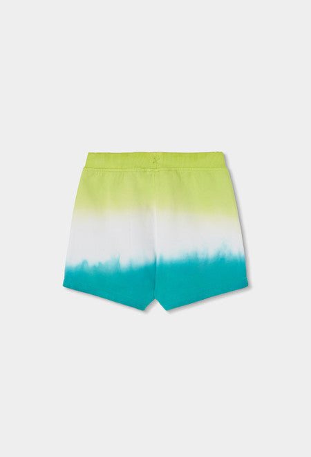 Short felpa tintado de niña