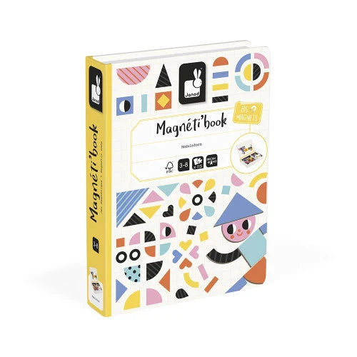Magnéti'book Tangram, 85 imanes - JANOD