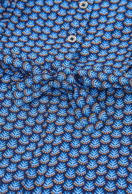 Mono de tejido estampado de niña