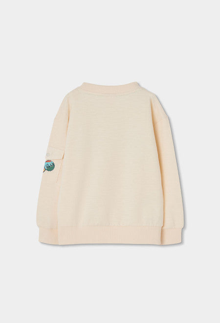 Sudadera felpa flamé de niño