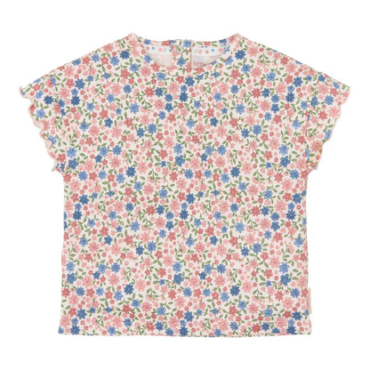 Camiseta manga corta Meadow Flowers — Little Dutch