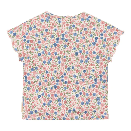 Camiseta manga corta Meadow Flowers — Little Dutch
