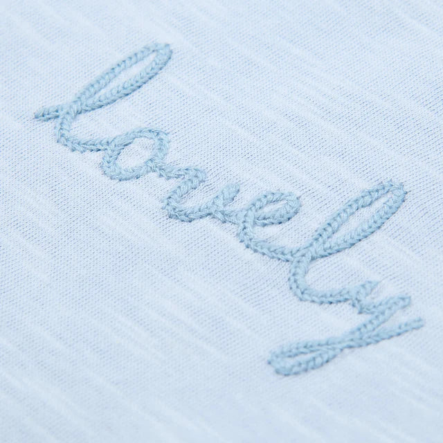 Camiseta manga corta Sky Blue — Little Dutch