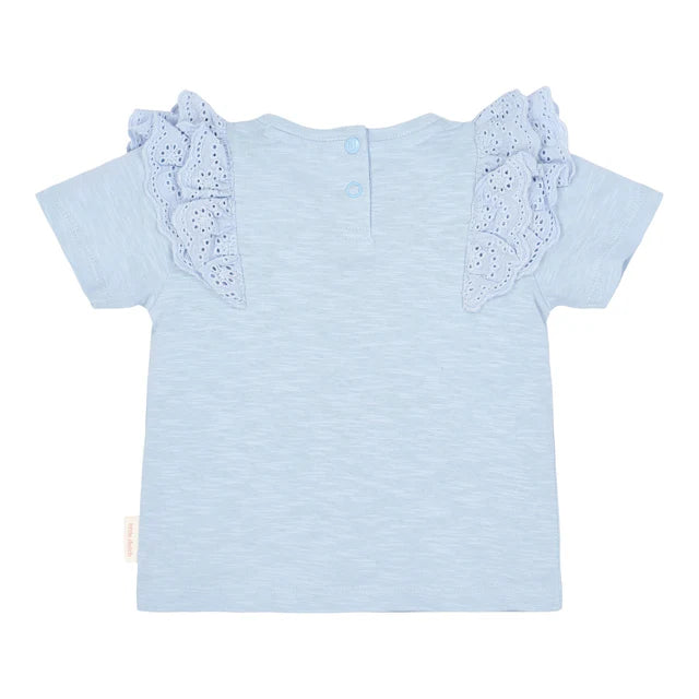Camiseta manga corta Sky Blue — Little Dutch