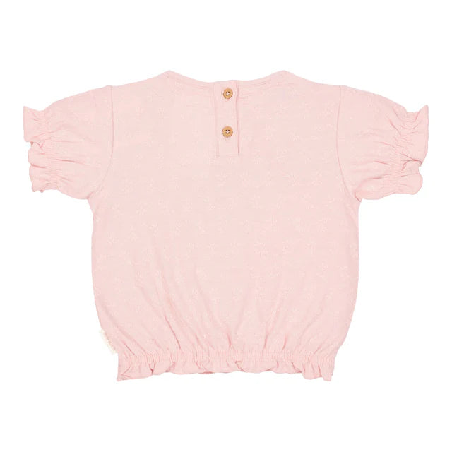 Camiseta manga corta Fairy Pink — Little Dutch