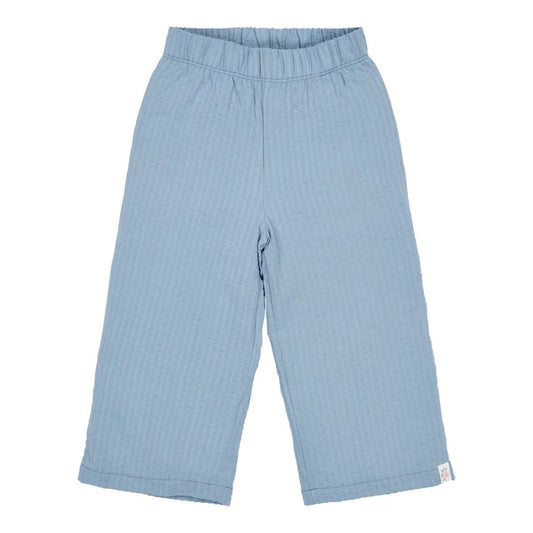 Pantalón wideleg Denim Blue — Little Dutch