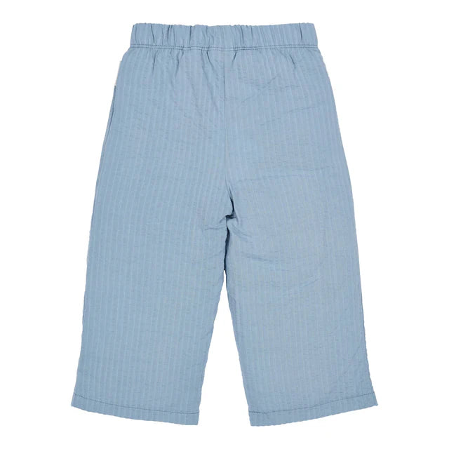 Pantalón wideleg Denim Blue — Little Dutch
