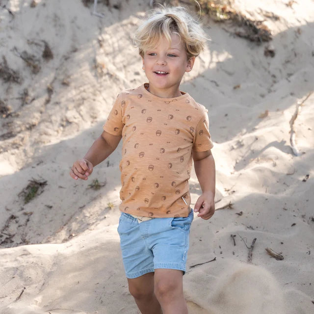 Camiseta manga corta Rust — Little Dutch