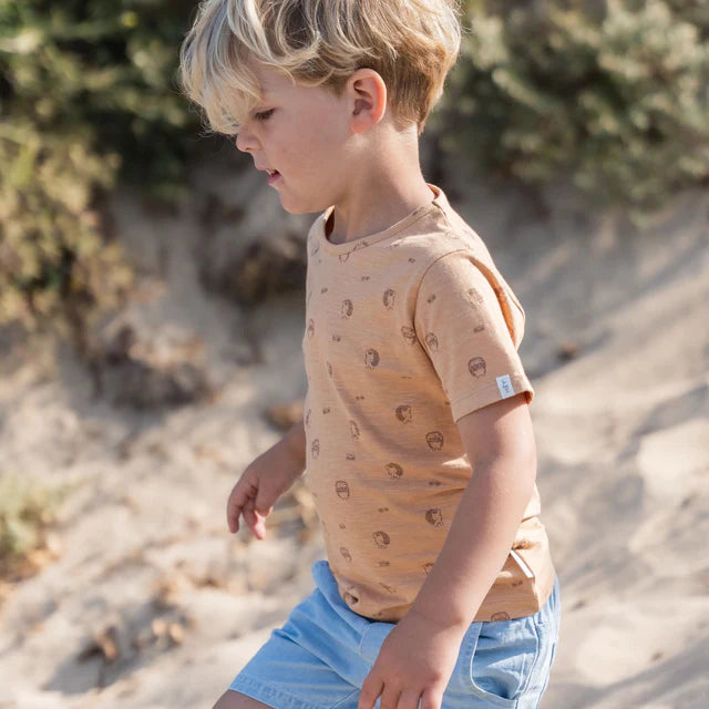Camiseta manga corta Rust — Little Dutch