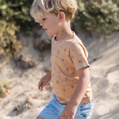 Camiseta manga corta Rust — Little Dutch