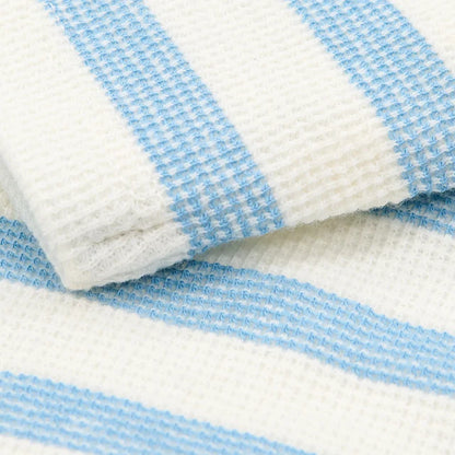 Camiseta manga larga Steel Blue Stripe — Little Dutch