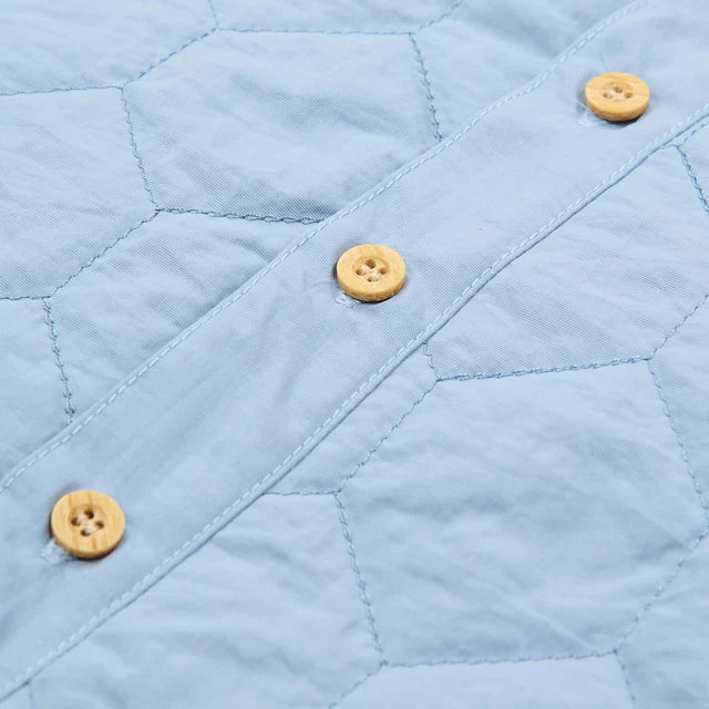 Chaqueta acolchada Steel Blue — Little Dutch