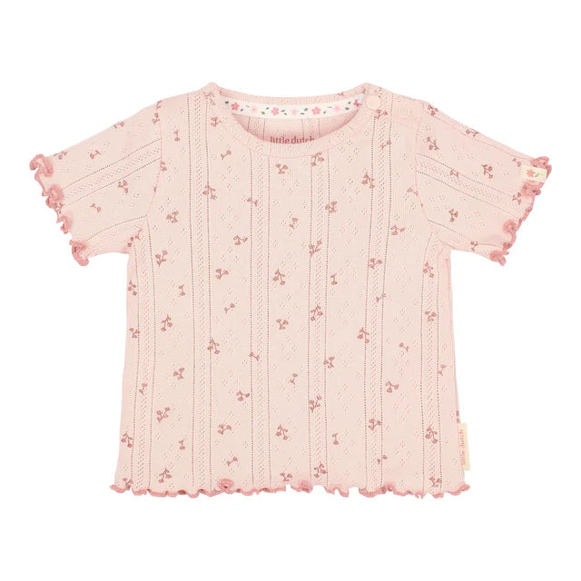 Camiseta manga corta Fairy Flowers — Little Dutch