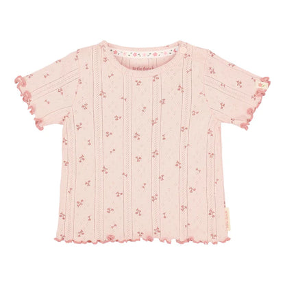 Camiseta manga corta Fairy Flowers — Little Dutch