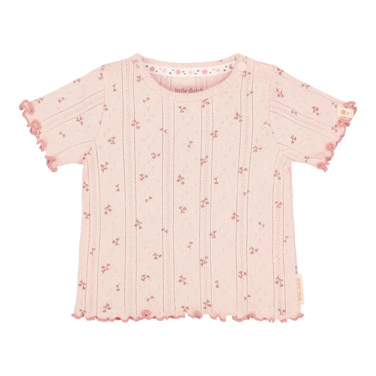 Camiseta manga corta Fairy Flowers — Little Dutch