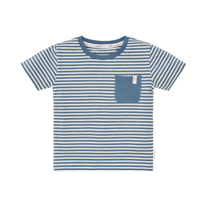 Camiseta manga corta Indigo Sand — Little Dutch