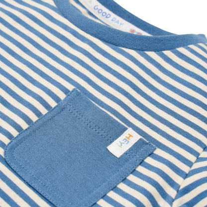 Camiseta manga corta Indigo Sand — Little Dutch