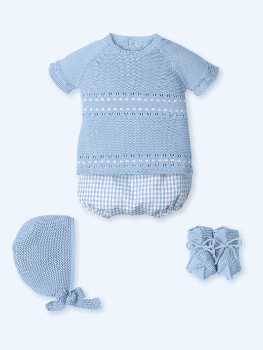 Traje 4 piezas M/C, culotte, sin cuello CLUNY 0038SC  - MAC ILUSIÓN