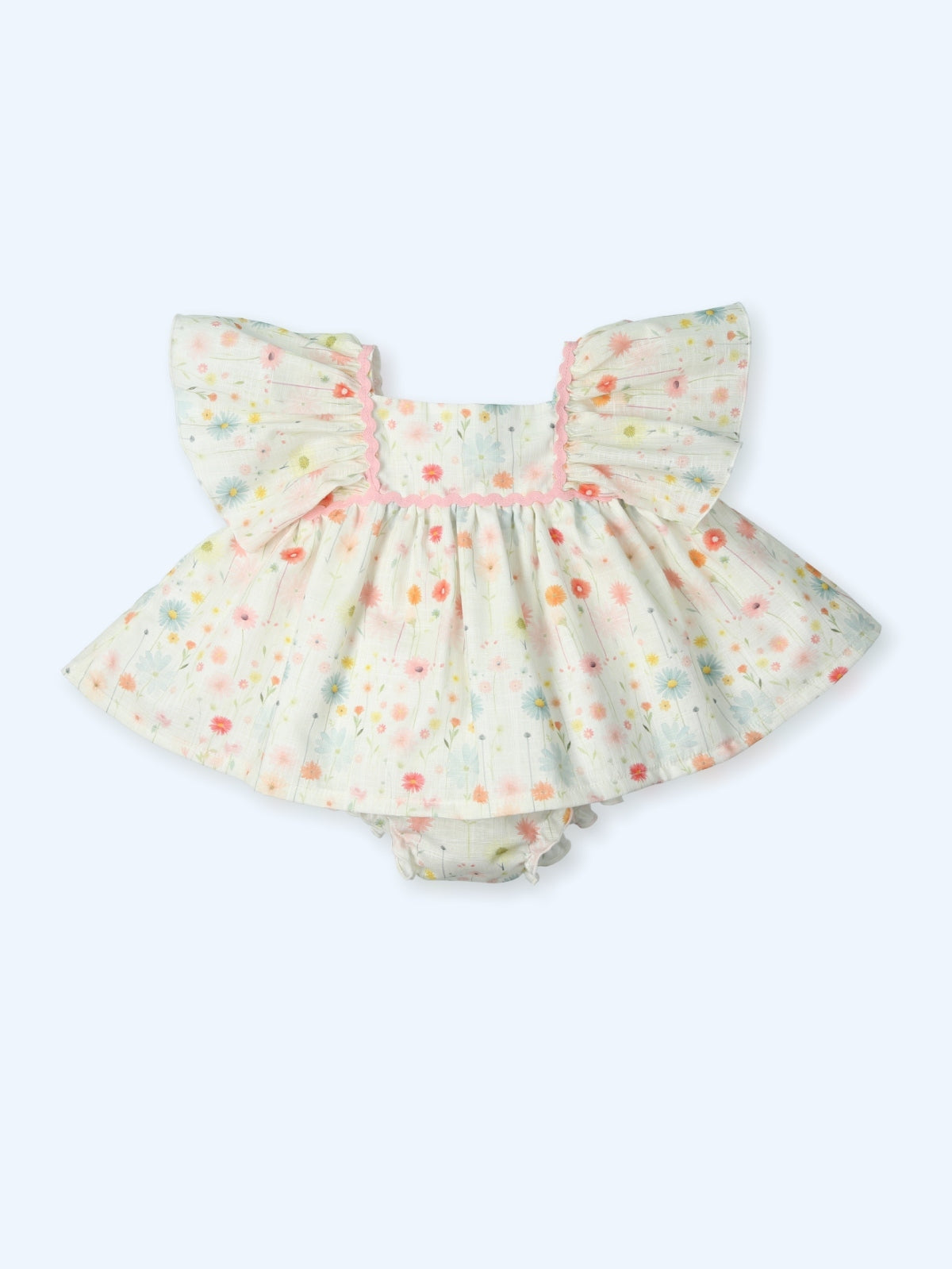 Jesusin + Culotte estampado floral FLORAL RUSTIK 0107   - MAC ILUSIÓN
