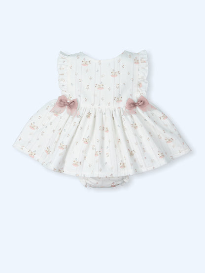 Jesusin + Culotte plumeti estampado CONEJITO TESS 0113   - MAC ILUSIÓN