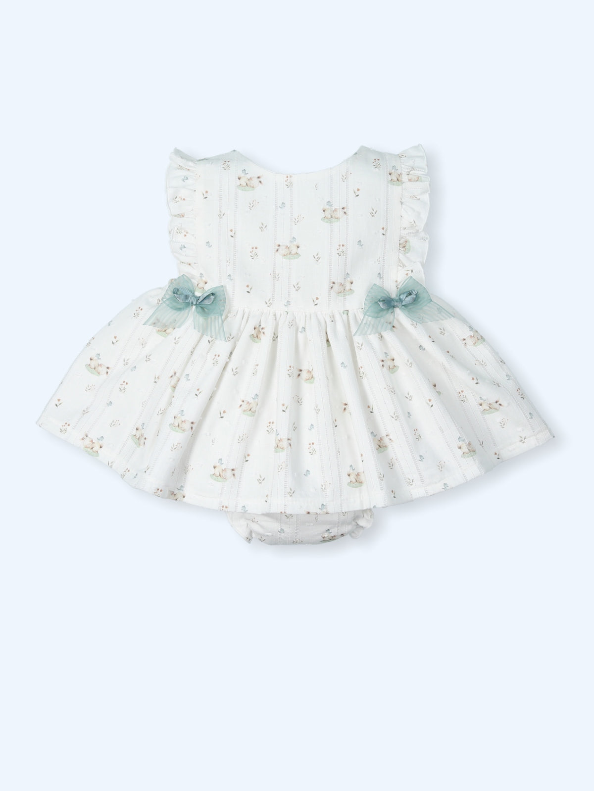 Jesusin + Culotte plumeti estampado CONEJITO TESS 0113   - MAC ILUSIÓN