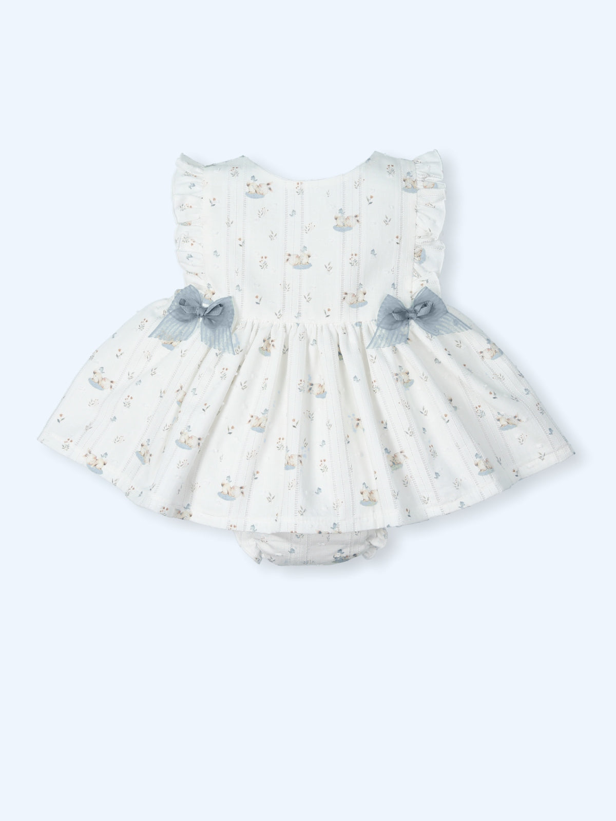 Jesusin + Culotte plumeti estampado CONEJITO TESS 0113   - MAC ILUSIÓN