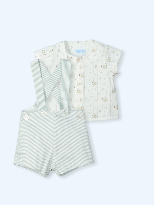 Camisa cuello mao y pantalon Mickie tirates CONEJITO TESS 0114   - MAC ILUSIÓN