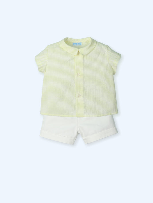 Camisa algodón y pantalón corto LIMONATA SEERSUKE 0119   - MAC ILUSIÓN