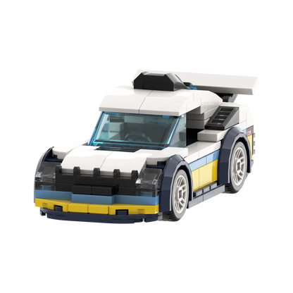 BRIXIES Plus Mini Rally Racing Car