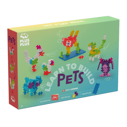 Plus Plus Learn To Build: Pets (Mascotas) 250 Pcs - Plus Plus