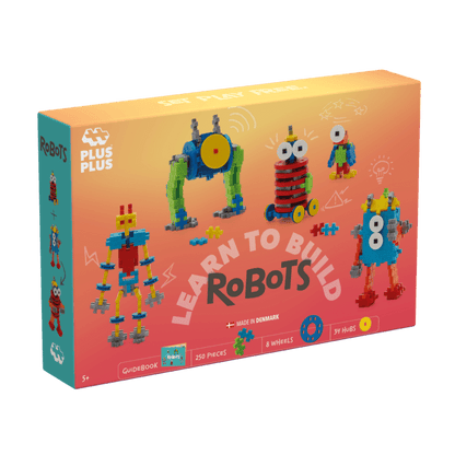 Plus Plus Learn To Build: Robots 250 Pcs - Plus Plus