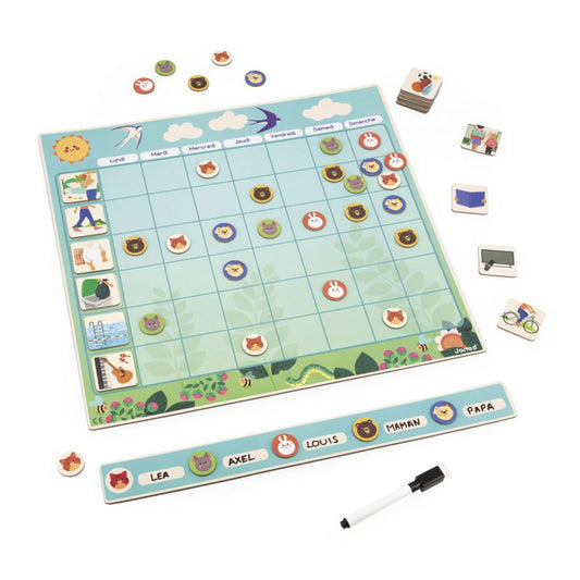 TABLA DE ORGANIZACIÓN – Janod